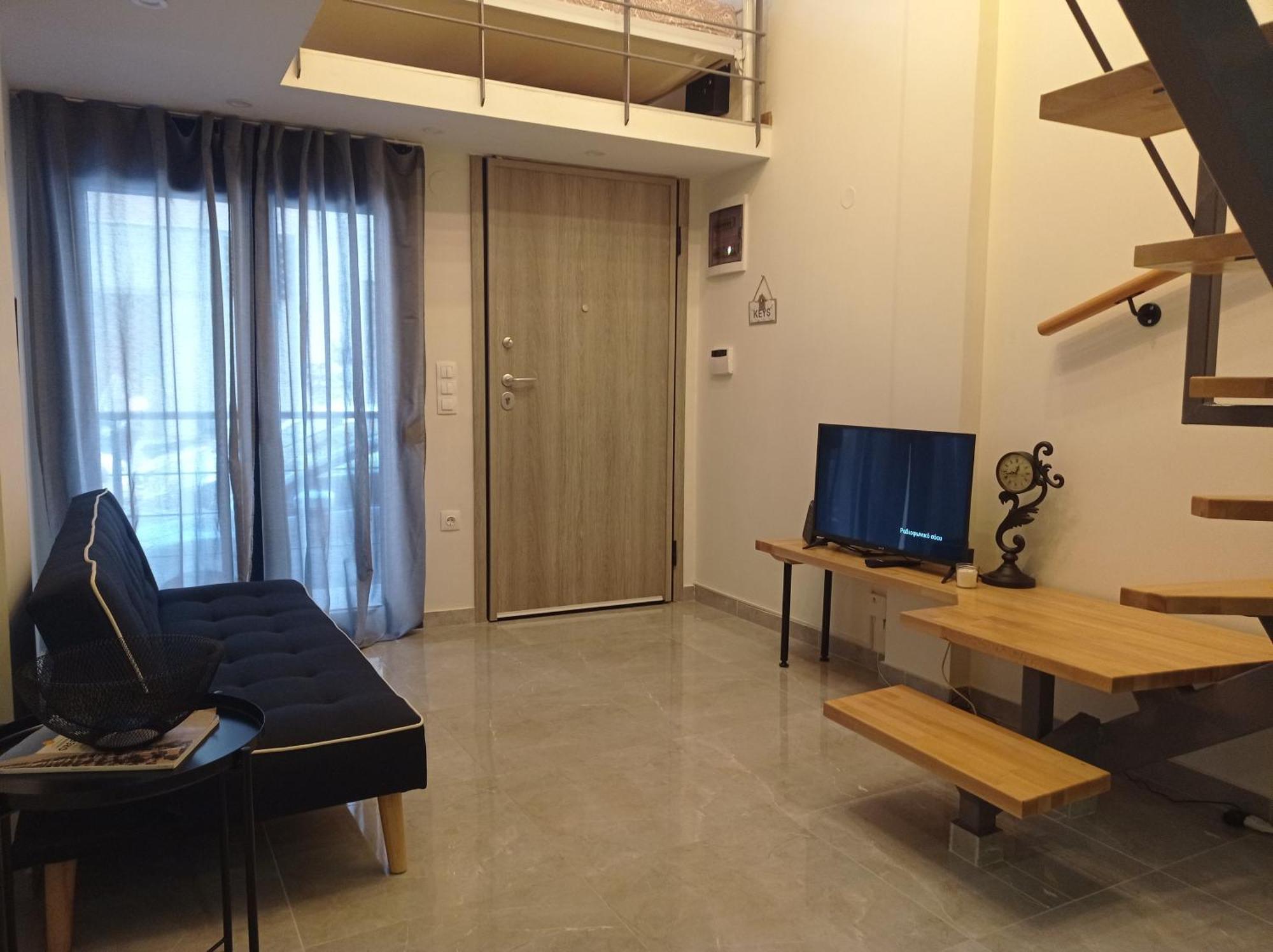 Minimal Two-Floor Apartment Tessalónica Exterior foto